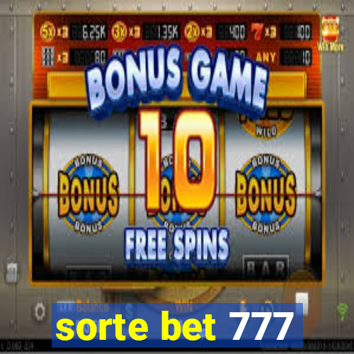 sorte bet 777